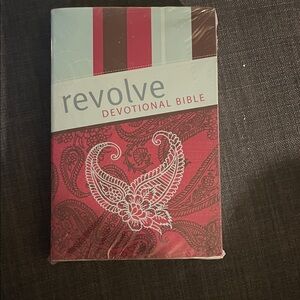 REVOLVE Devotional Bible - Red and Blue